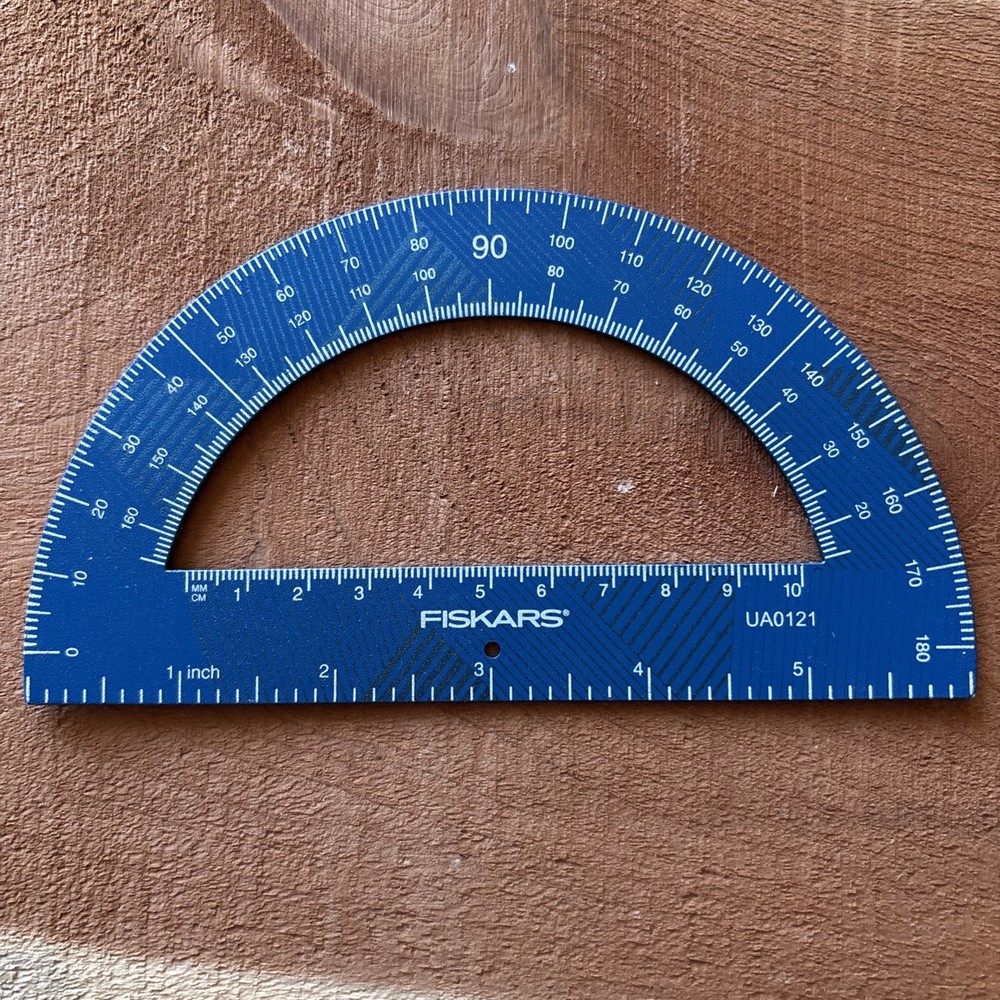 Fiskars Metal Protractor