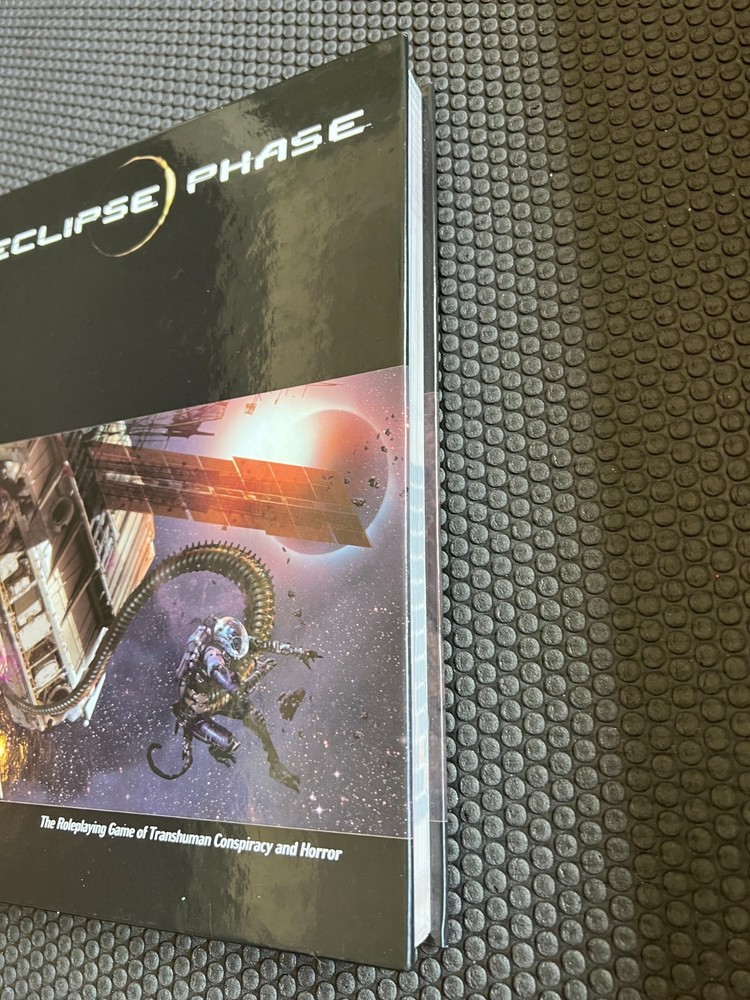 ECLIPSE PHASE Core Rulebook — 1st Edition Hardcover — Posthuman Studios — MINT