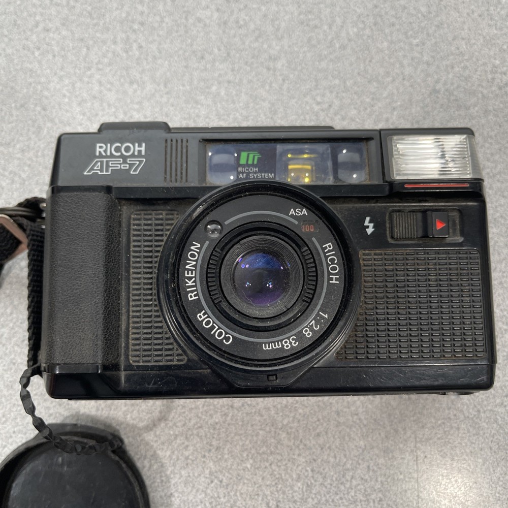 Ricoh AF-7 Camera Microtek MV 500 Movie Camera Both Untested