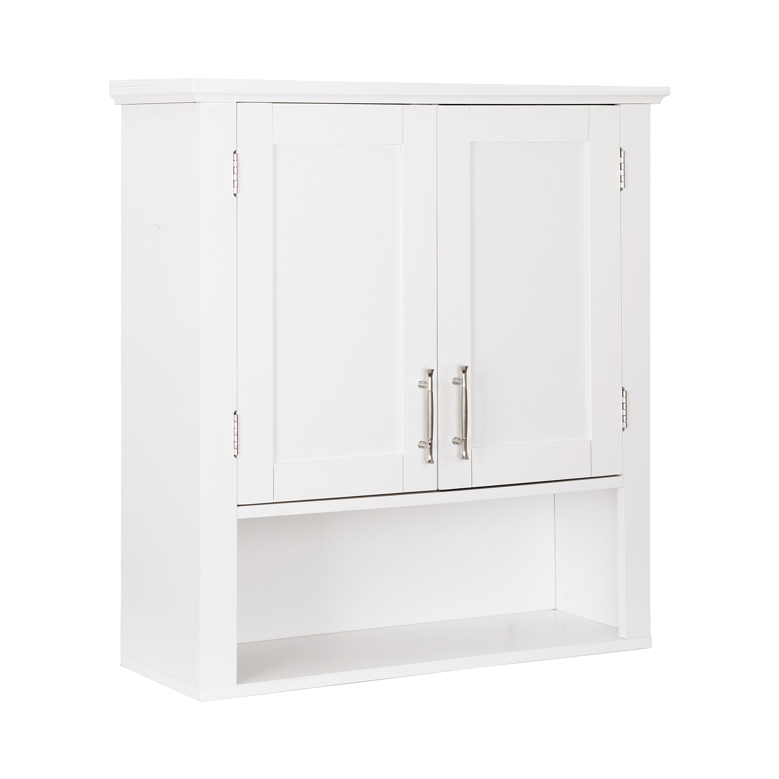 Bathroom Wall Cabinet Over Toilet Storage Medicine Cabinet w/2 Doors and Shelves