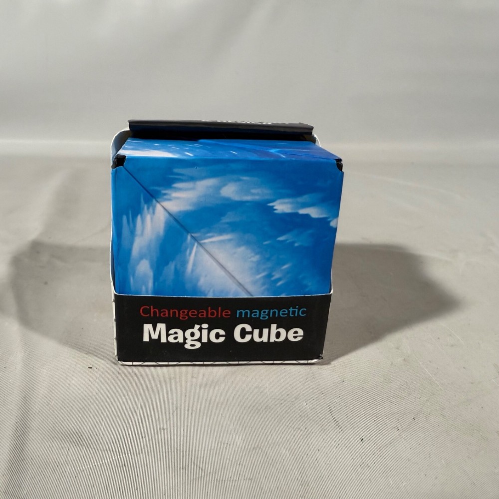 Cube Magnet Fidget Changeable Magic Cube Anti Stress 3D Flip Cubic