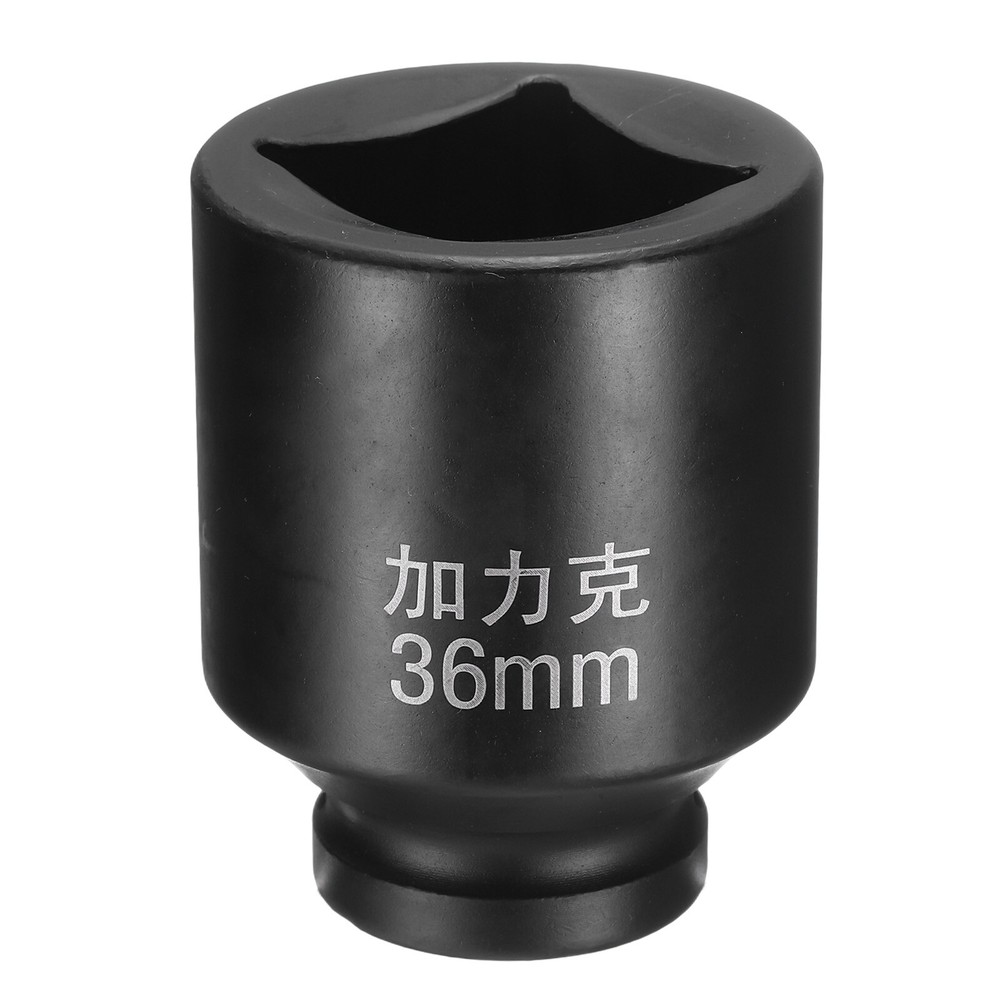 4 Point Square Socket 3/4" Drive 36mm Metric 40CR Square Impact Wheel Socket
