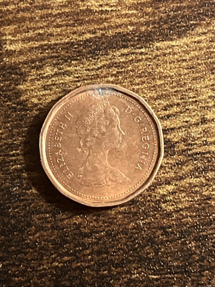 1982 Canada 1 One Cent Actual Coin TK9857*
