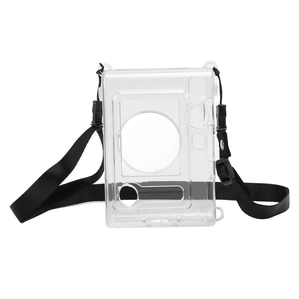 Camera Clear Case Transparent Protective Case with Shoulder Strap