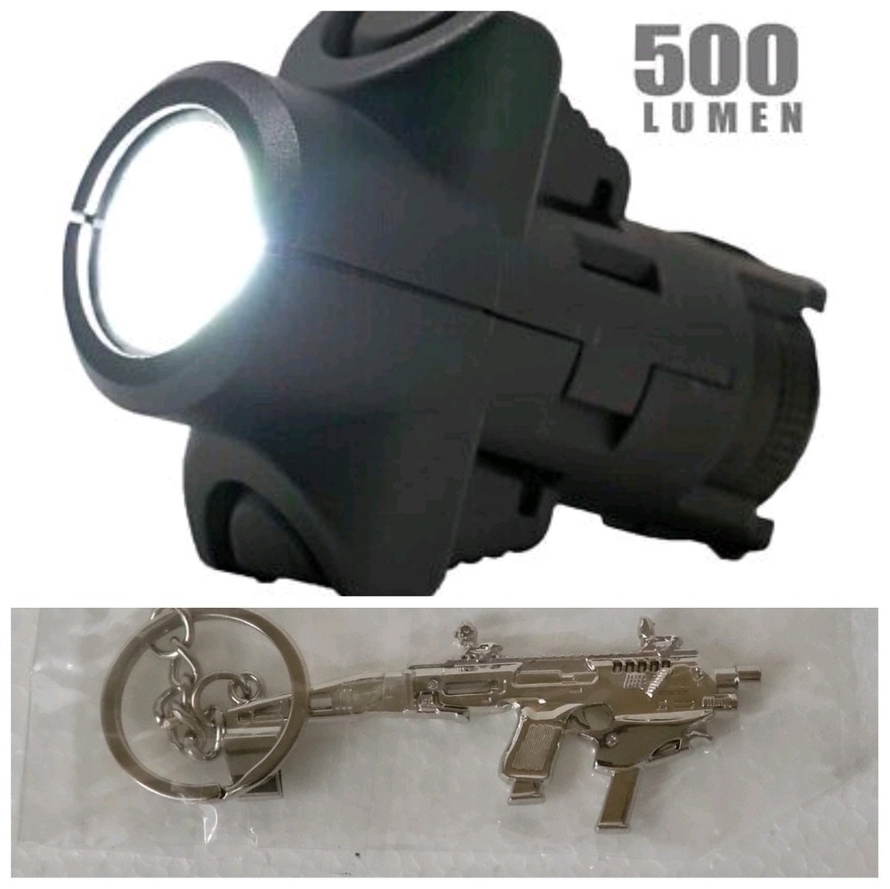 MCK TARGET PACK HOLOGRAPHIC SIGHT SIDE MOUNT FLASHLIGHT LASER THUMB REST