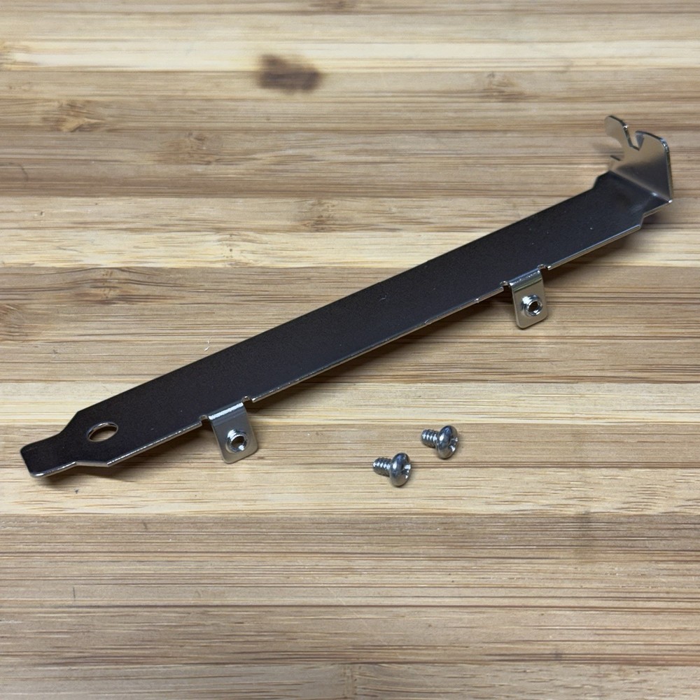 Blank ISA Slot Cover Bracket & Screws For Adlib / XT IDE XT-IDE Controller Cards
