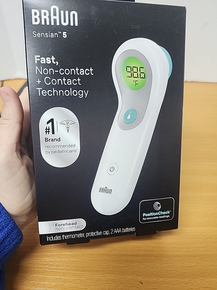 Braun NTF3000US No Touch Plus Forehead Digital Thermometer