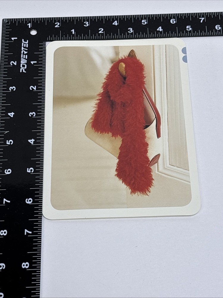 Fuzzy Scarf Knitting Pattern Card