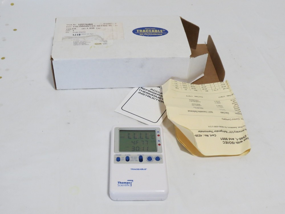Thomas Scientific Traceable 1227U04 Thermometer