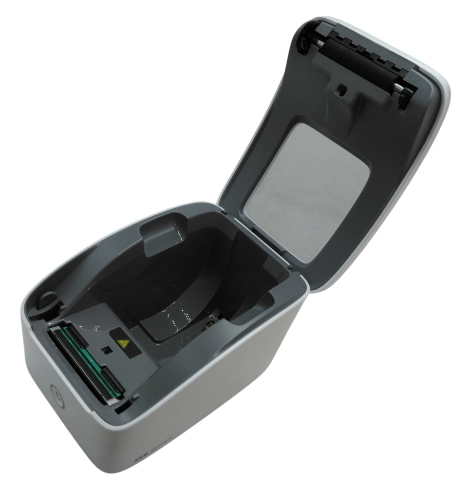 ZEBRA BARCODE LABEL PRINTER | WHITE | ZSB-DP12N | NO POWER CABLE