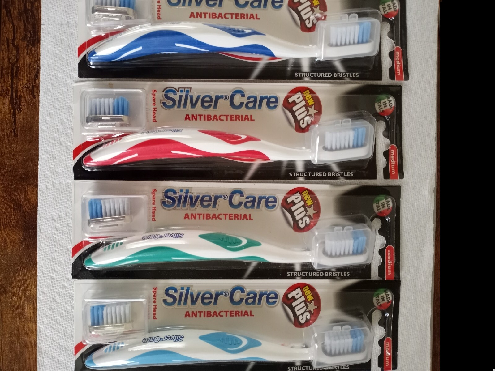 Norwex/piave Medium SilverCare antibacterial Toothbrush With 1 Refill