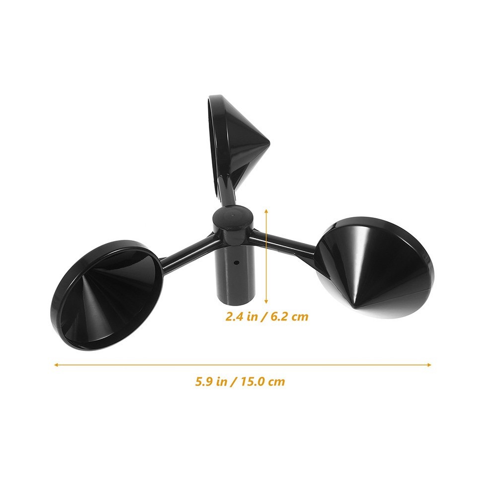2 Pcs Wind Sensors Professional Anemometer Cup Direction Indicator