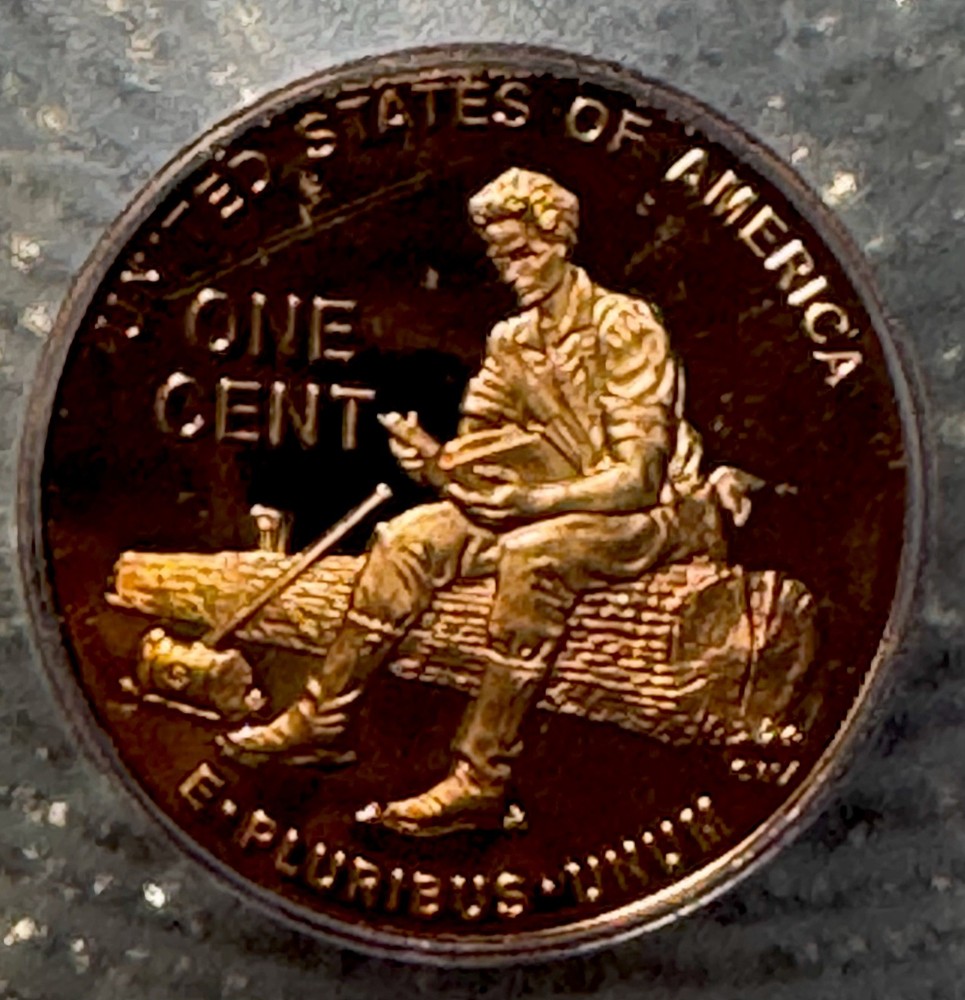 2009s Lincoln formative bicentennial penny Proof 70 deep cameo