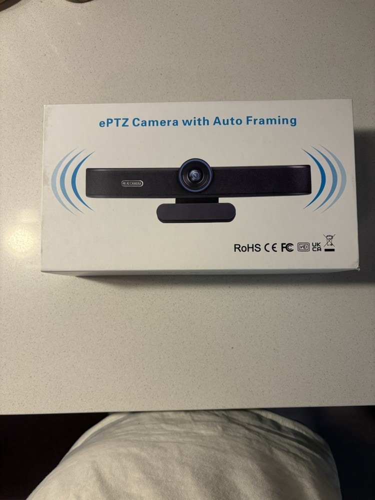 4K Camera with Auto Framing. Plug and Play. AI powered.