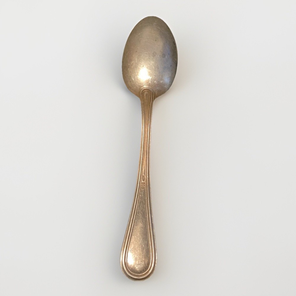 Small Antique 800 Silver Spoon ✨