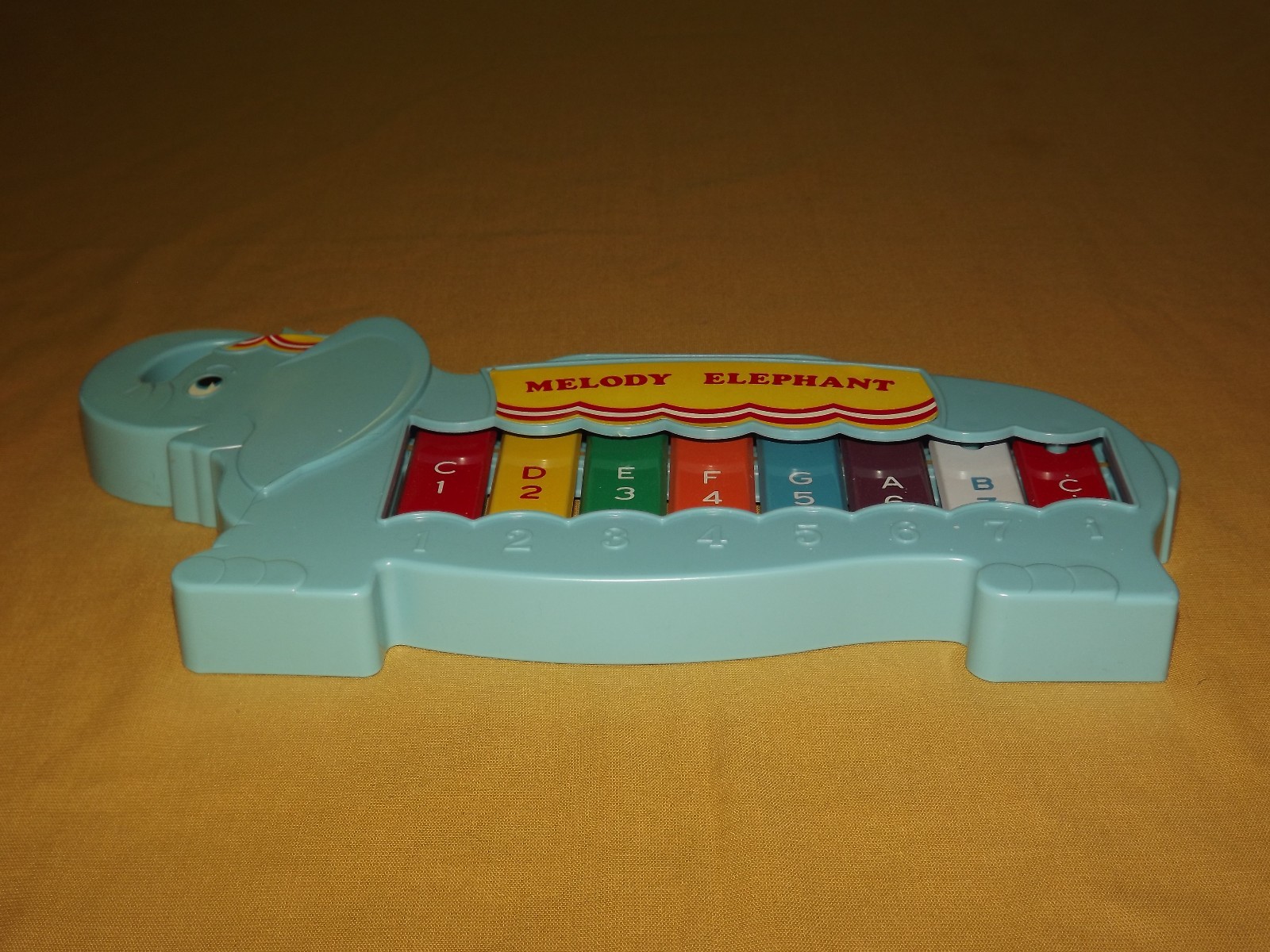 VINTAGE TOY MELODY ELEPHANT MUSIC TOY XYLOPHONE