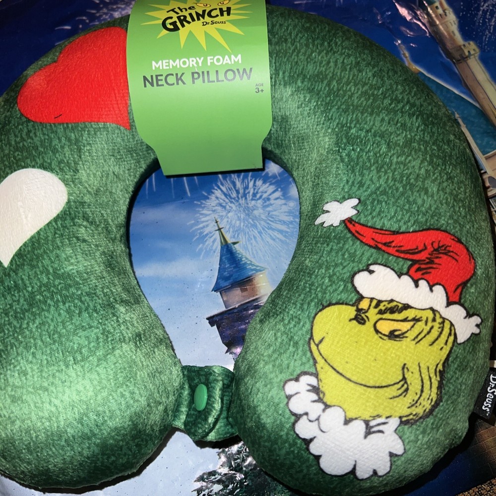 The GRINCH Memory Foam Neck Pillow