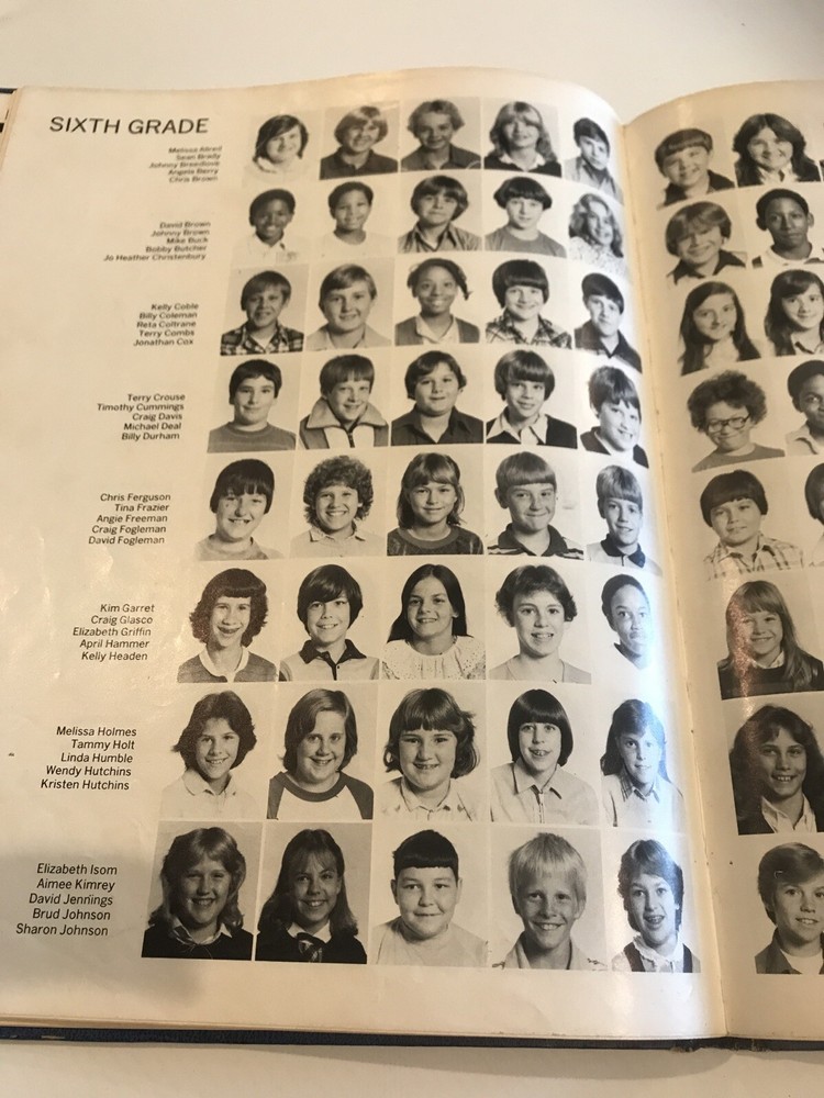 1982 Liberty Scool Yearbook Scrapper