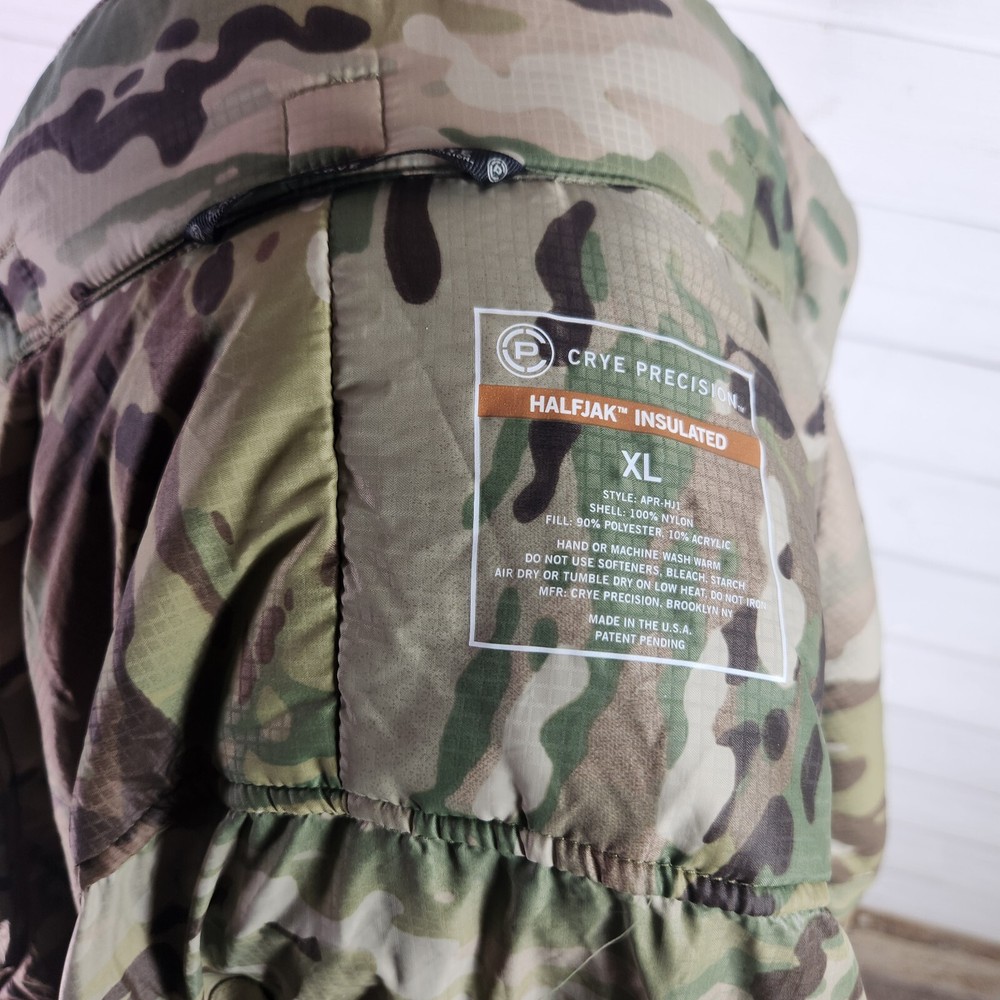 Crye Precision - HalfJak Insulated Jacket - Multicam - XL No Stuff Pouch