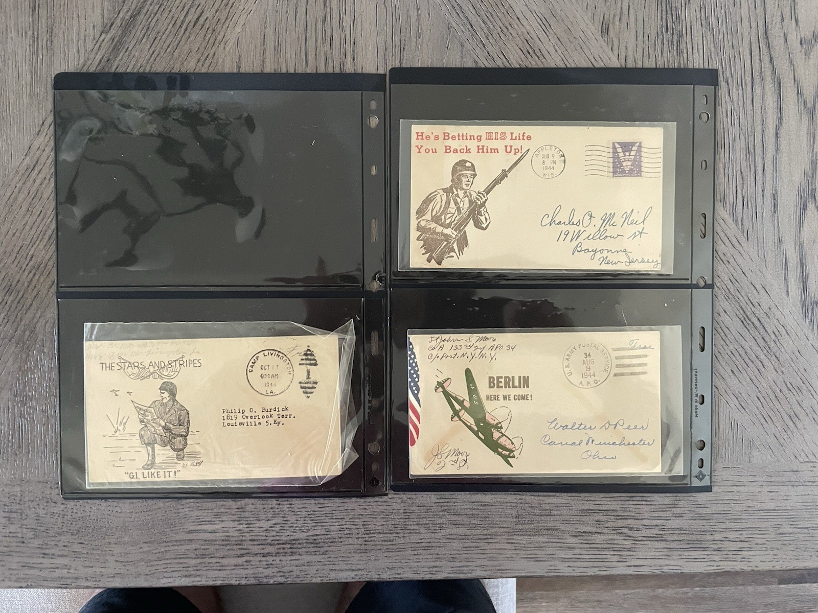 WWII Military and Home Front Ephemera Lot - Ration Books, V-Mail, Manuals