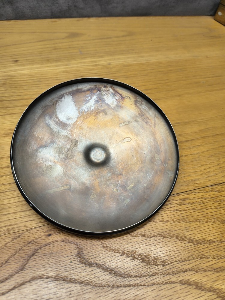 Wallace Silver Plate Covered Round Bowl Dish C 9864 Antique Silverplate