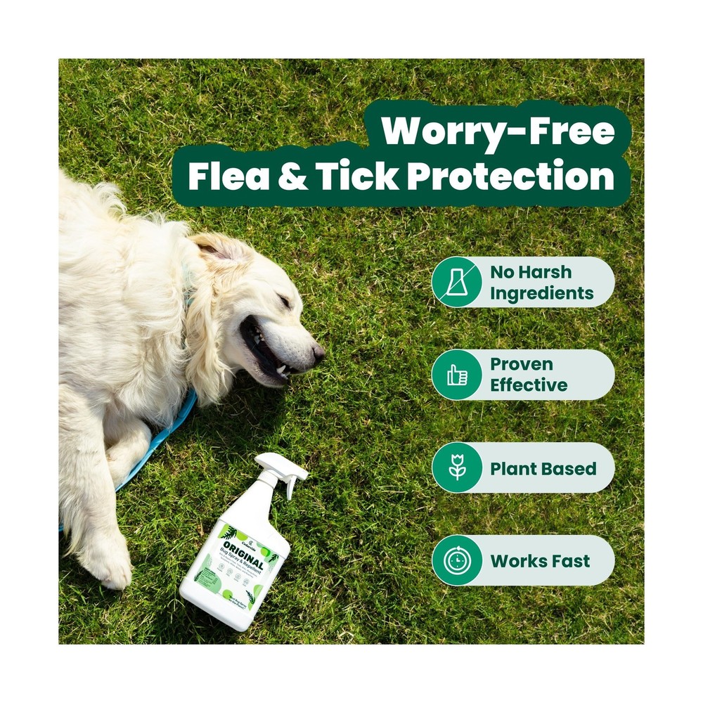 Cedarcide Original Bug Spray | Repel & Kill Fleas, Ticks, Mosquitoes, Mites, ...