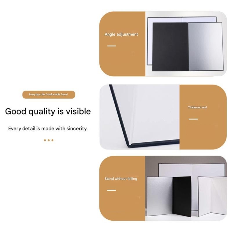 Foldable Light Reflector Suitable for Portrait Product and Video Light Diffuser