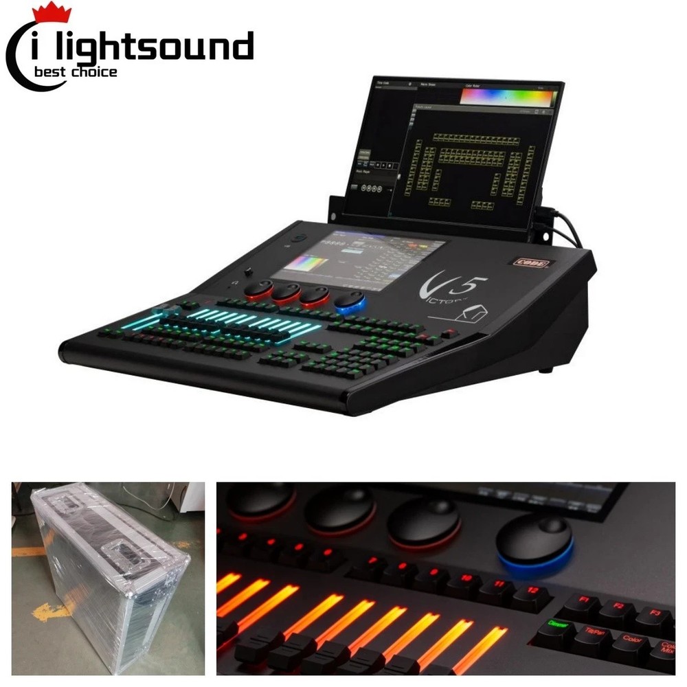 Professional Dj Dmx Code Victory 5 Lighting Console 2048CH V5 Controller/display