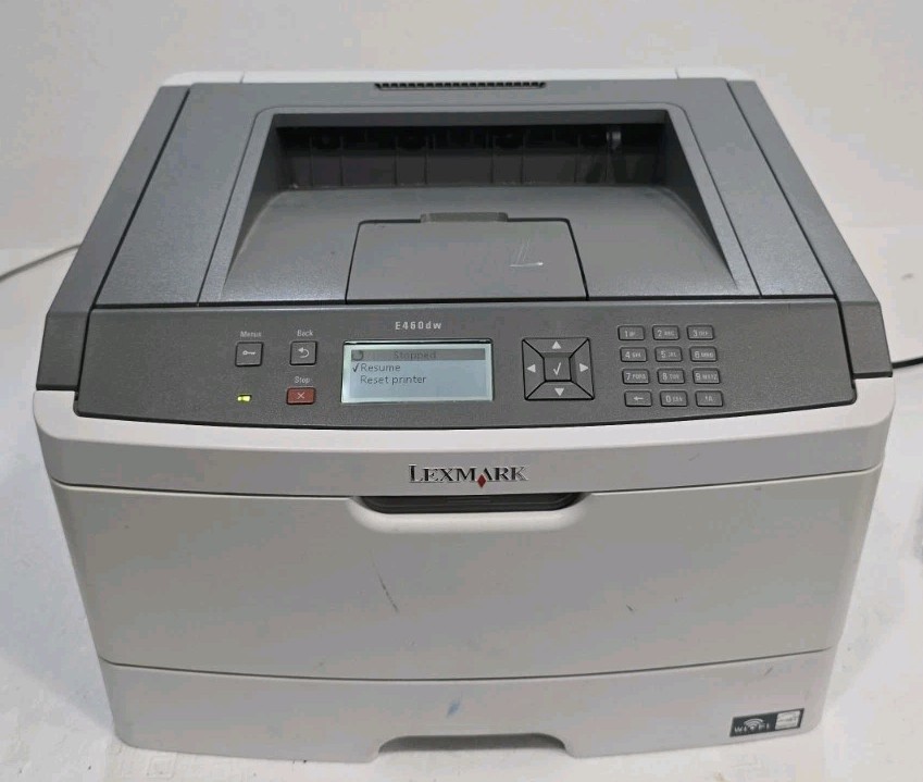 Lexmark E460dn Workgroup Laser Printer | Duplex | Network | Fast & Reliable