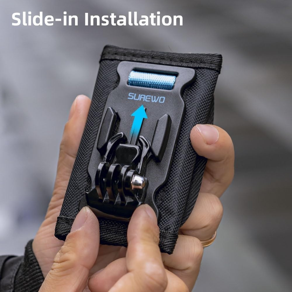 Lightweight Backpack Mount for DJI Osmo Pocket 3 - Soft, Adjustable & Durable