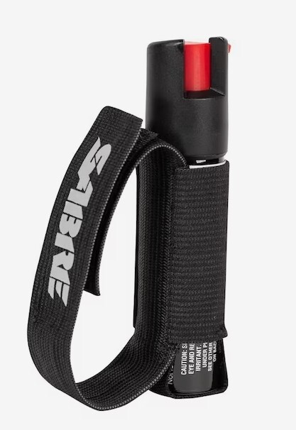 Sabre Runner Pepper Gel Black Adjustable Reflective Hand Strap NEW