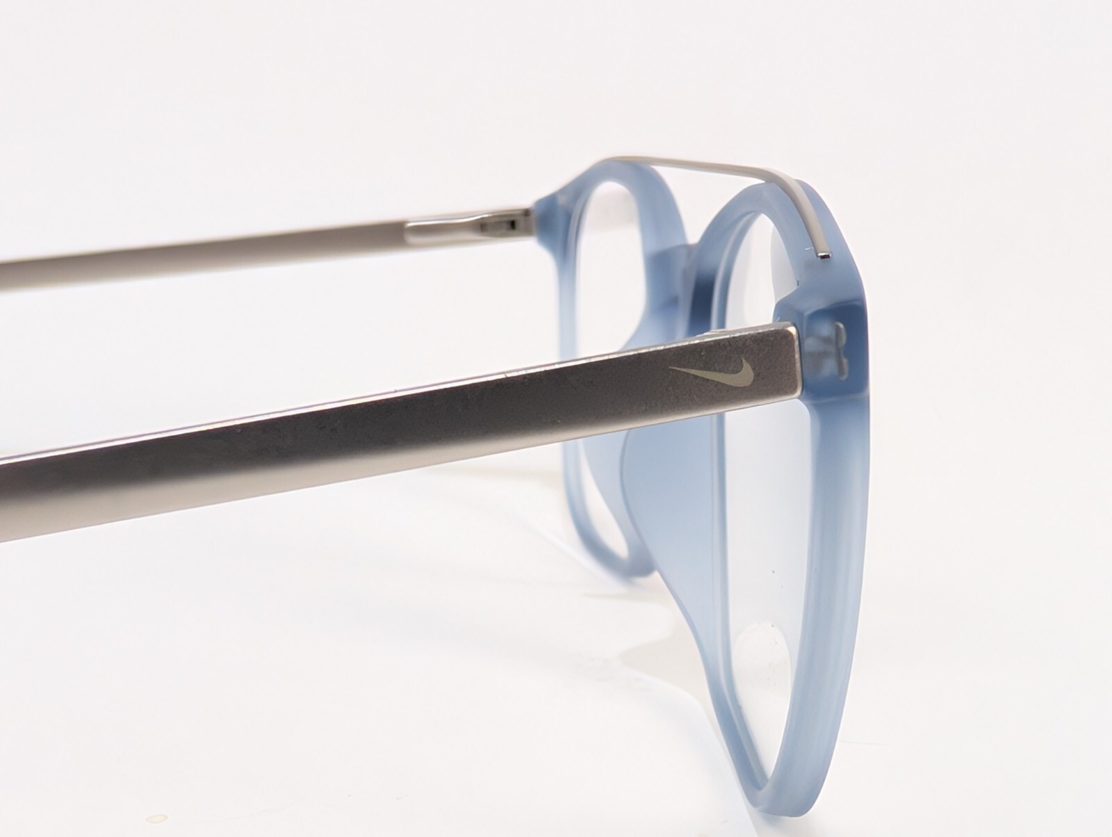 Nike Eyeglasses Frames 7281 401 Matte Ocean Fog 50-20-145 Aviator Full Frame