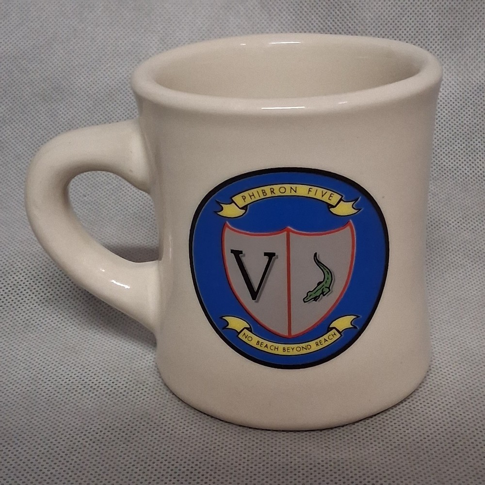 US Navy Coffee Mug N2 Information Warfare Phibron Five