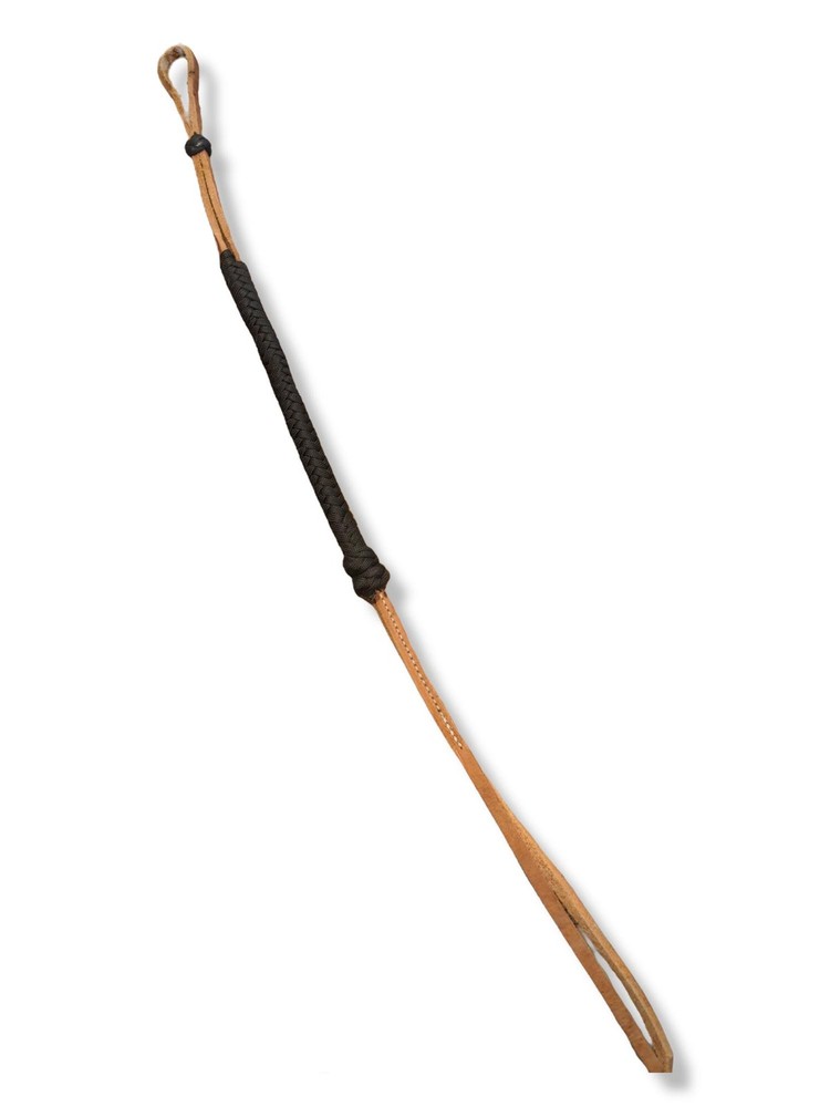 Jerry Beagley Leather Quirt
