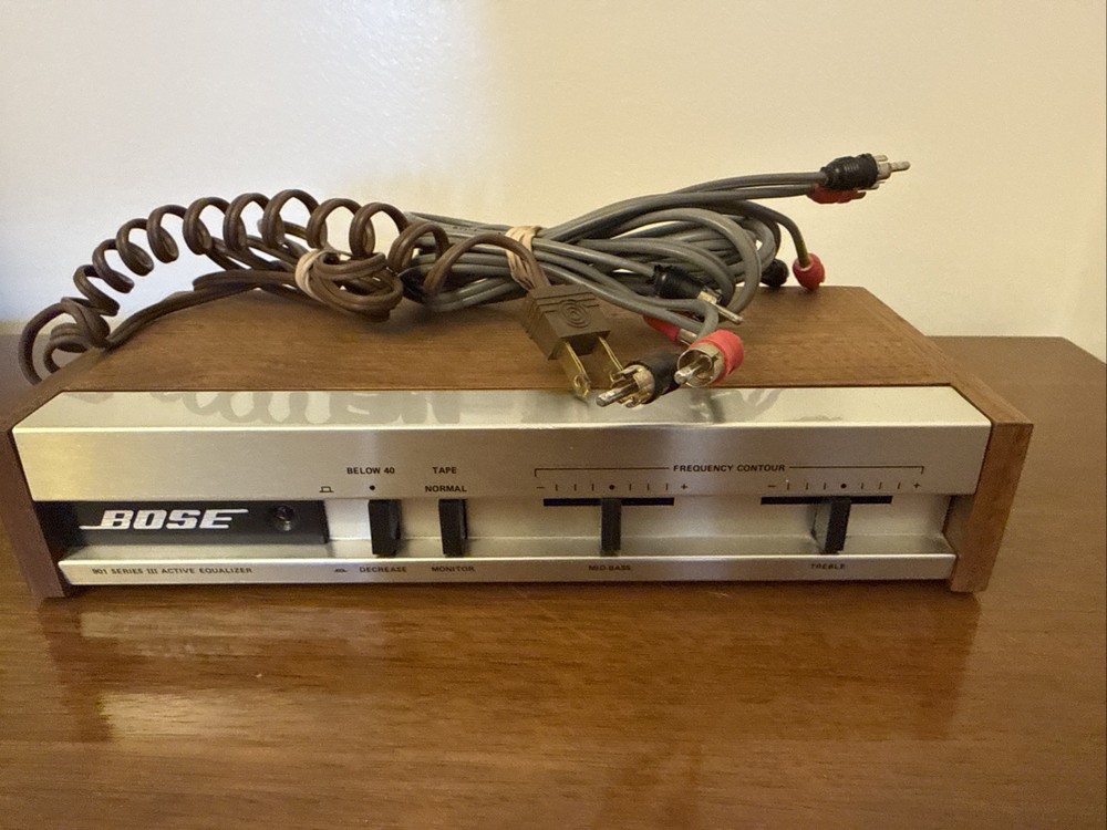 BOSE 901 Series III Active Equalizer TESTED