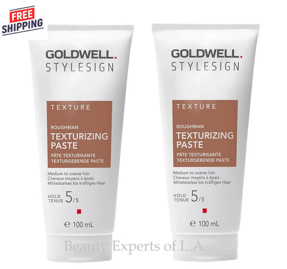 2 PACK Goldwell StyleSign Texture Roughman Texturizing Paste 5 - 3.3oz