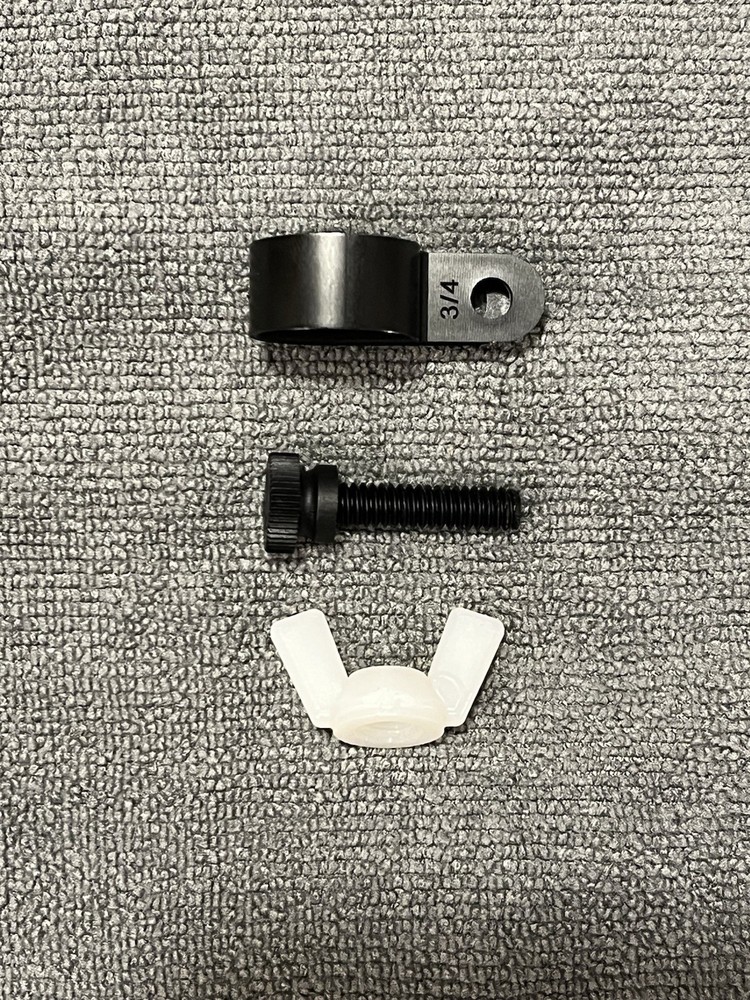 Metal Detector Coil Full Arc Large Steadying Bracket & Hardware Fully Adjustable