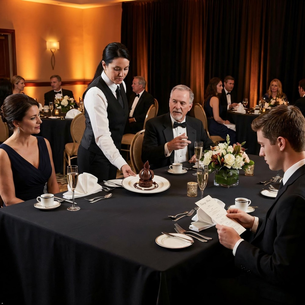 12 Pack Black Tablecloths 60 x 102 Inch Rectangular Table Cloths for Rectangl...