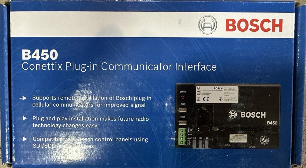 Bosch B450 Conettix Plug-in Communicator Interface