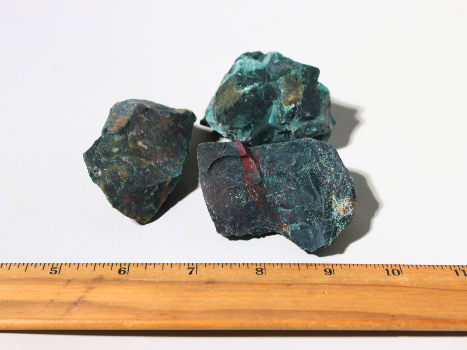 Green Bloodstone - Rough Rocks for Tumbling - Bulk Wholesale 1LB options