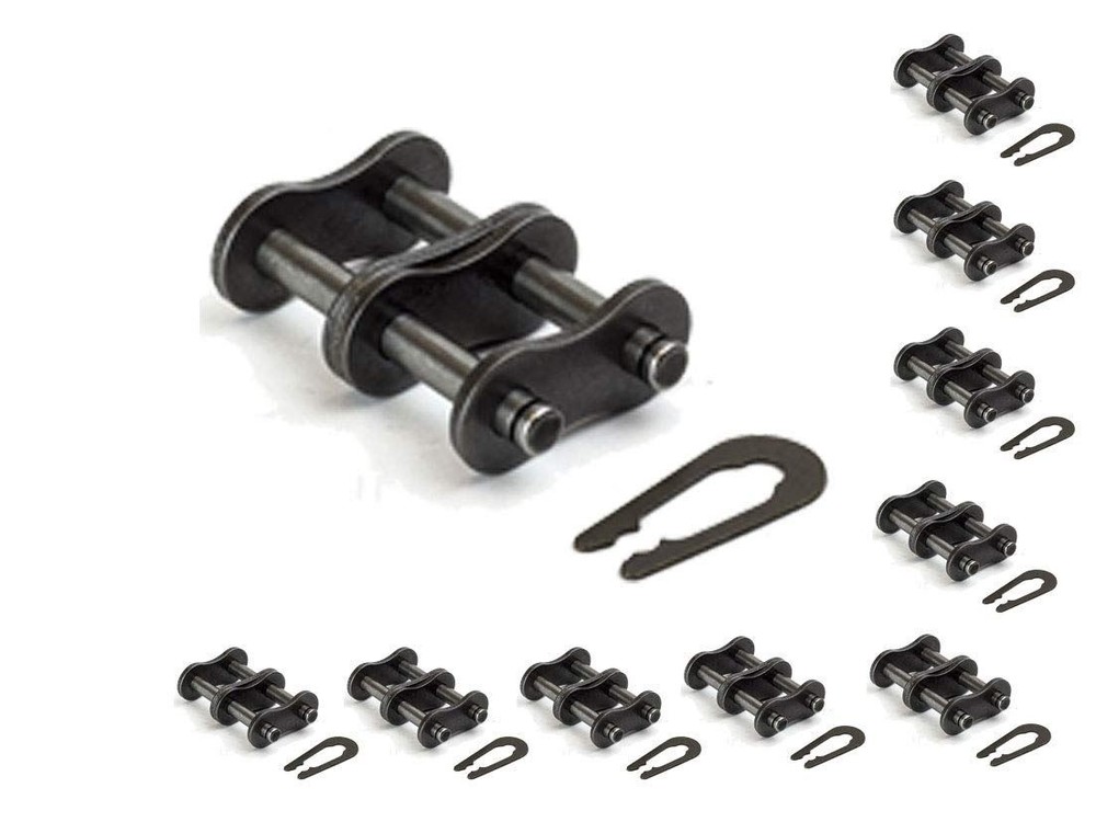 35-2 Double Strand Roller Chain Connecting Link (10PCS)