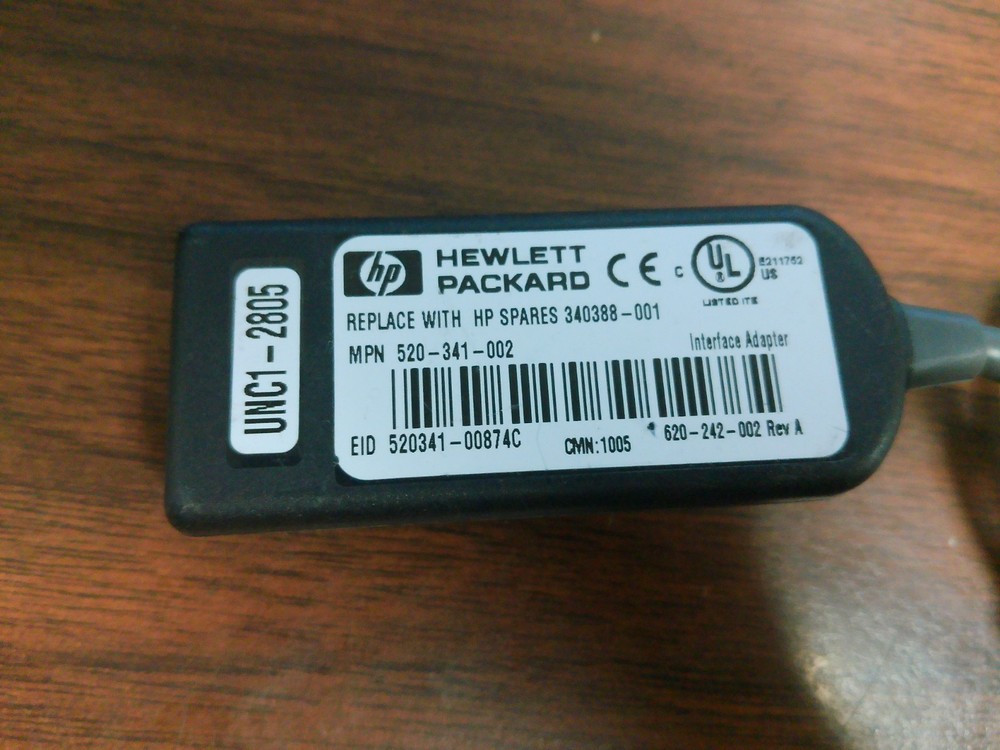 Original HP 520-341-002 KVM USB Interface Adapter Cable