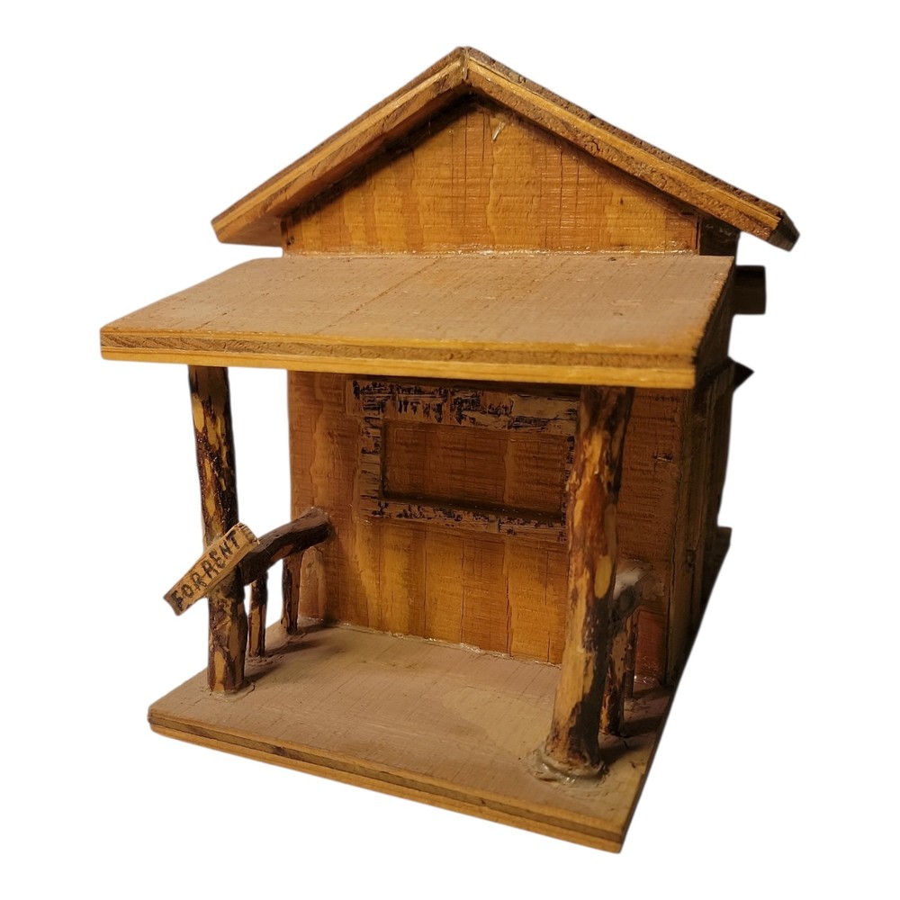 Bird House Made From Cedar