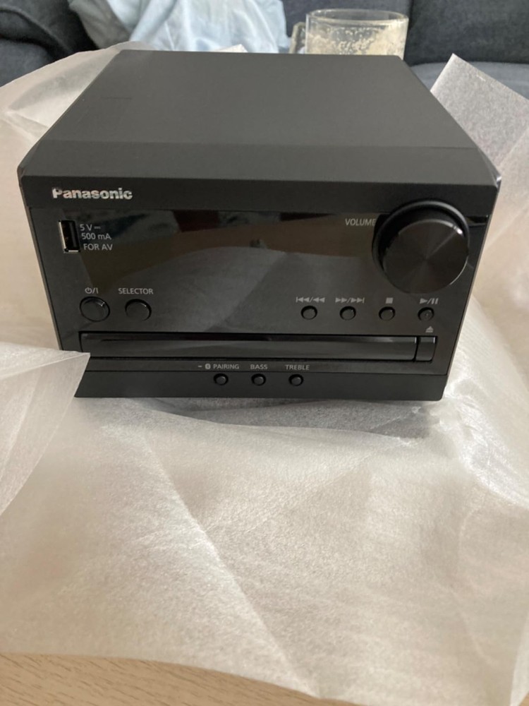 Panasonic Compact Stereo System with CD Player, Bluetooth, FM Radio and USB ...