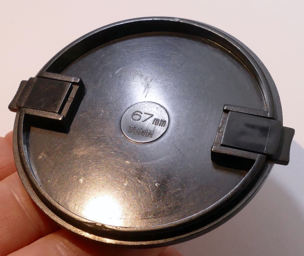 67mm Lens Cap Front  vintage
