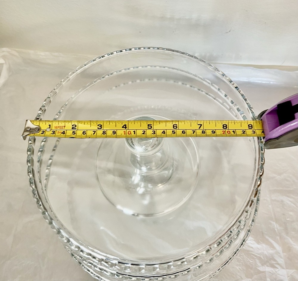 3-piece Pasabahce Cake Stands