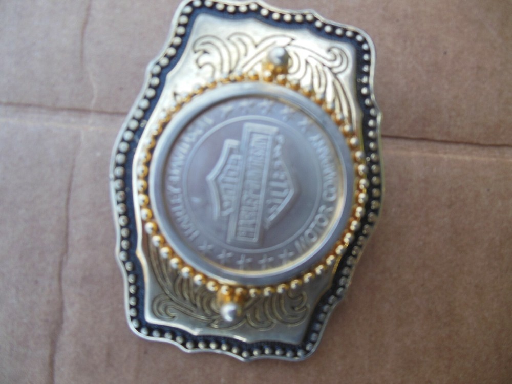 Harley Davidson MOTORCYCLE belt buckle