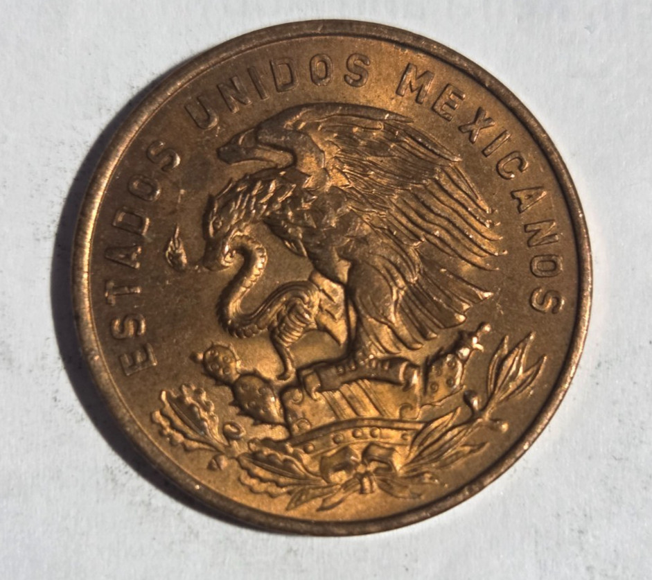 1969 Mexico 20 Centavos KM-440