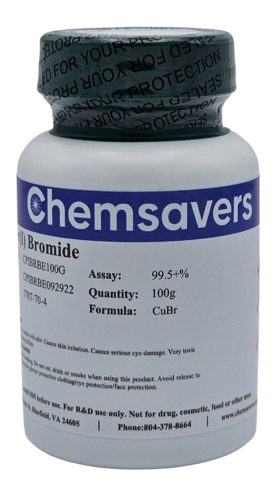 Copper(I) Bromide, 99.5+%, 100g