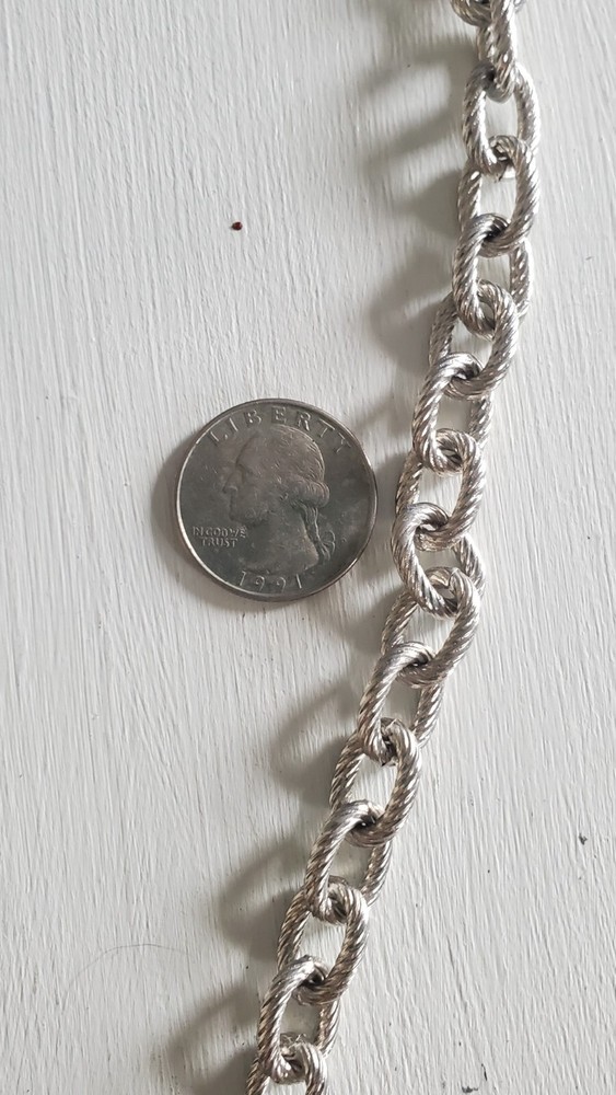 NY Signed Long Chain Necklace